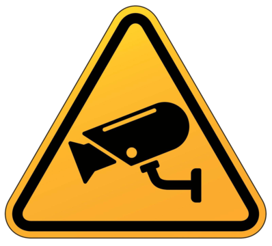 Camera Warning Sign